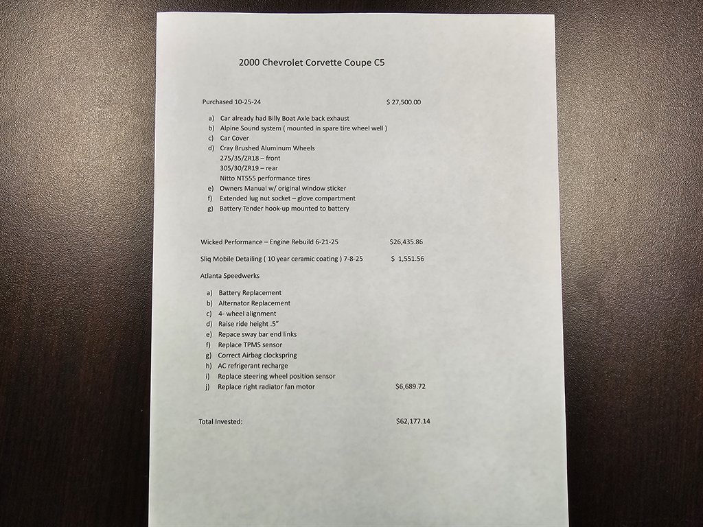 2000 Chevrolet Corvette Base - Photo 146